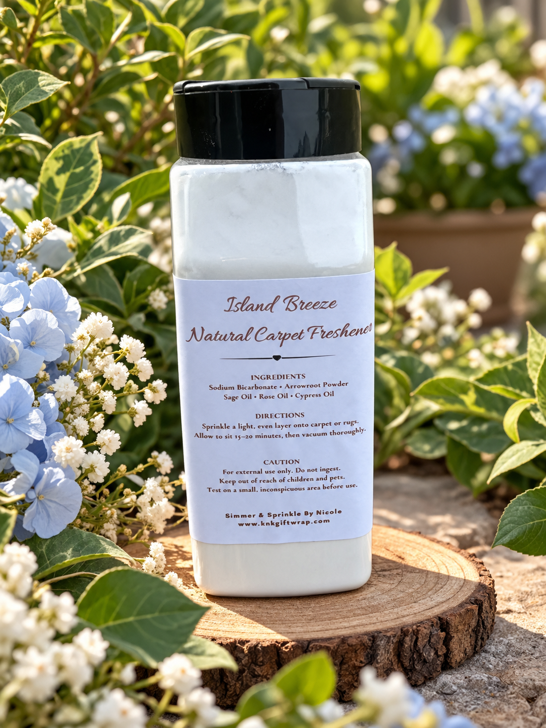 Island Breeze Natural Carpet Freshener 16 Ounces