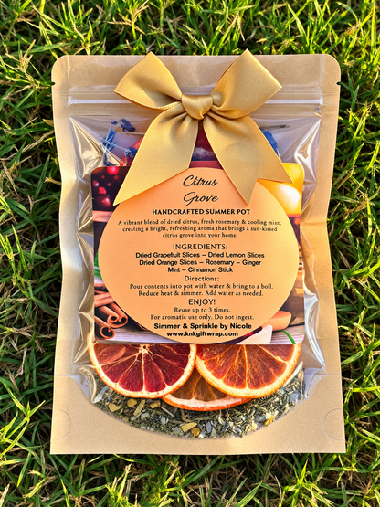 Citrus Grove Simmer Pot